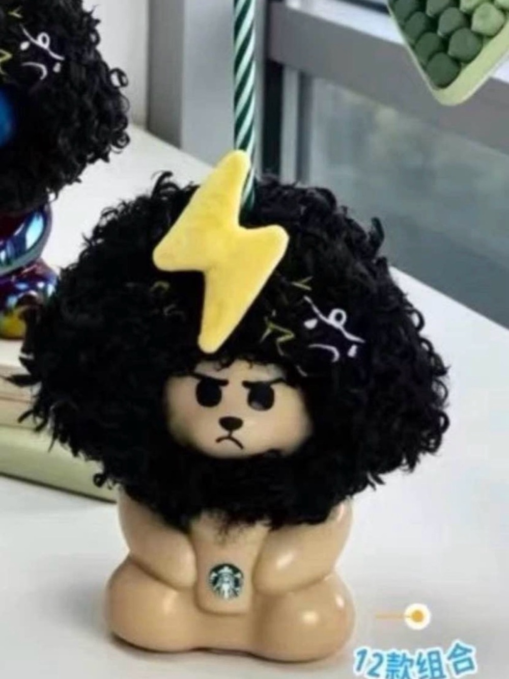 Starbucks China Exclusive Mood Weather Station Stormy Angry Bearista Bear Cup